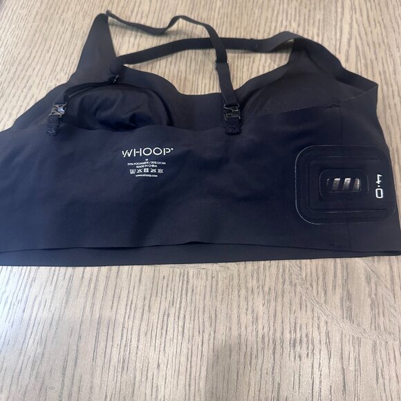 WHOOP 4.0 ANY-WEAR™ Adjustable Bralette, Size Medium, Color Black, NWOT - Picture 5 of 13